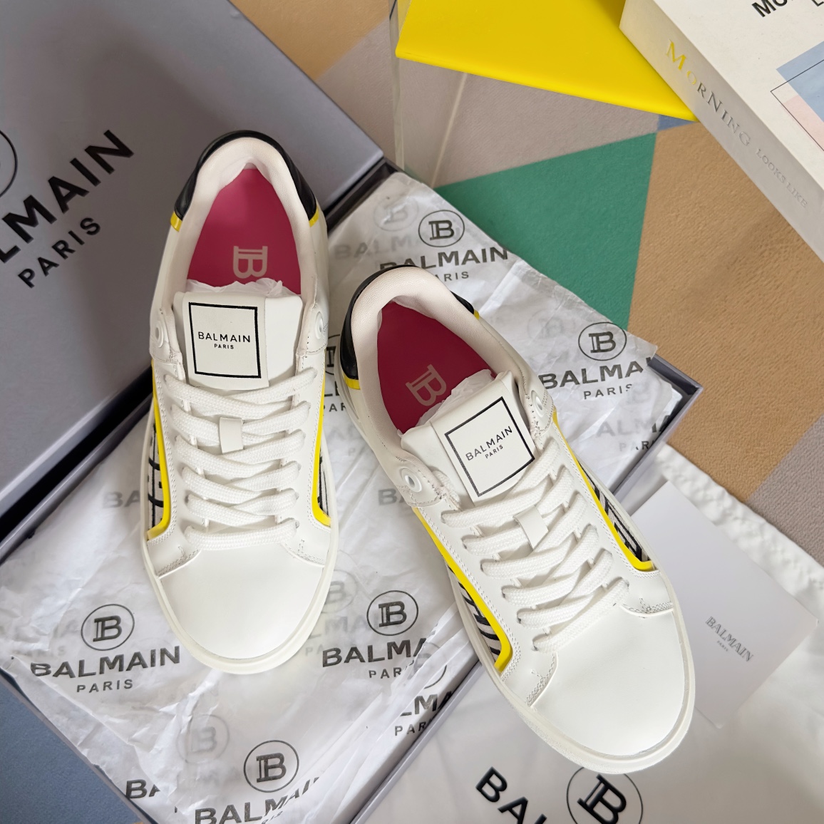 [TOP] Balmain Casual Sports Shoes - 3 Colors