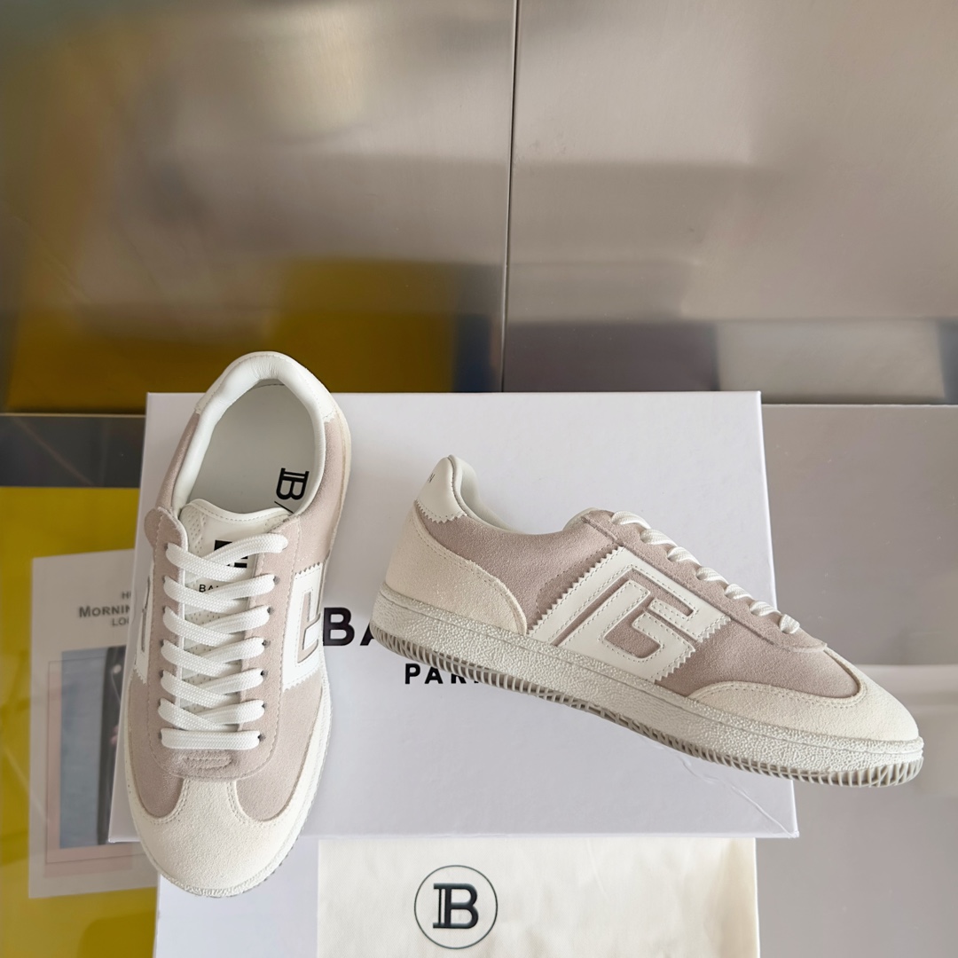 [TOP] Balmain Casual Sports Shoes - 4 Colors