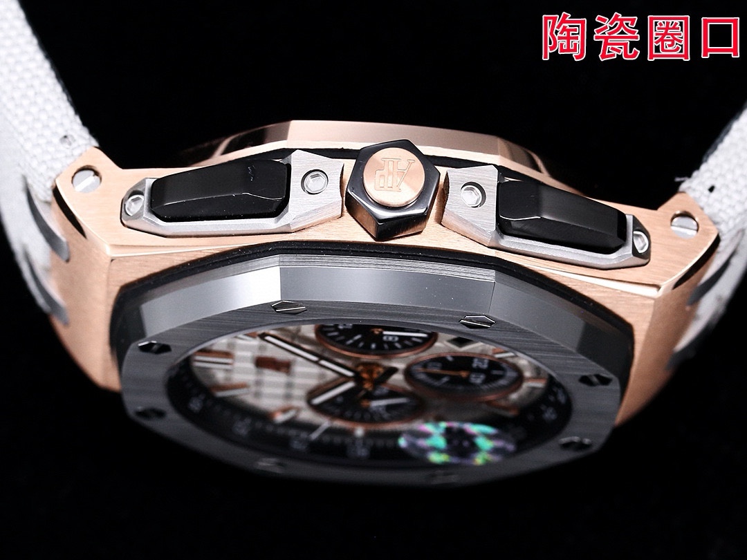 [TOP] Audemars Piguet Men's Watch 44MM -Rose Gold