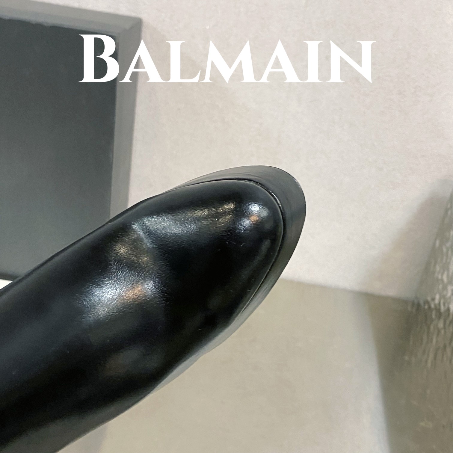 [TOP] Balmain Smooth Lambskin Boots - 3 Colour