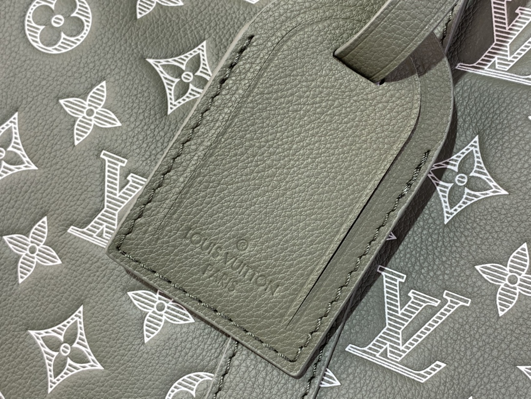 [TOP] Louis Vuitton LV Men's  Keepall Bandoulière 50 Bag 50x29x23cm - Green