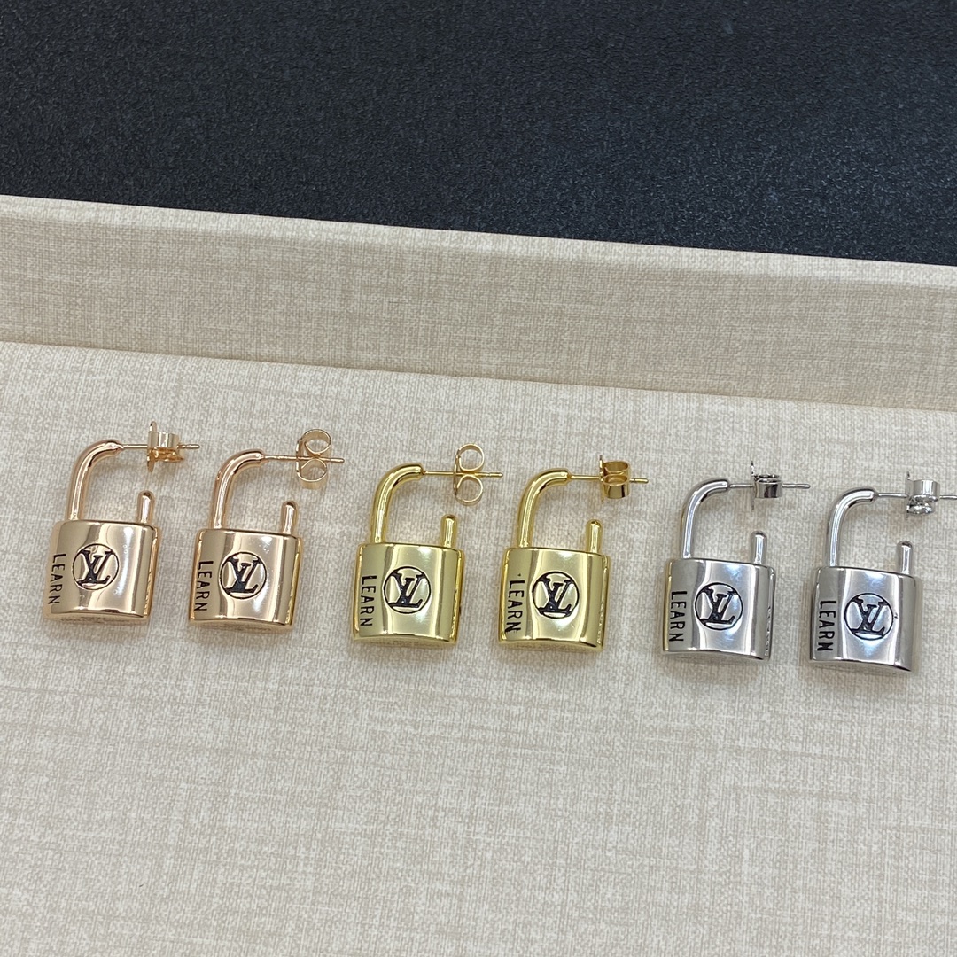 [TOP] Louis Vuitton LV Earrings - 3 Color