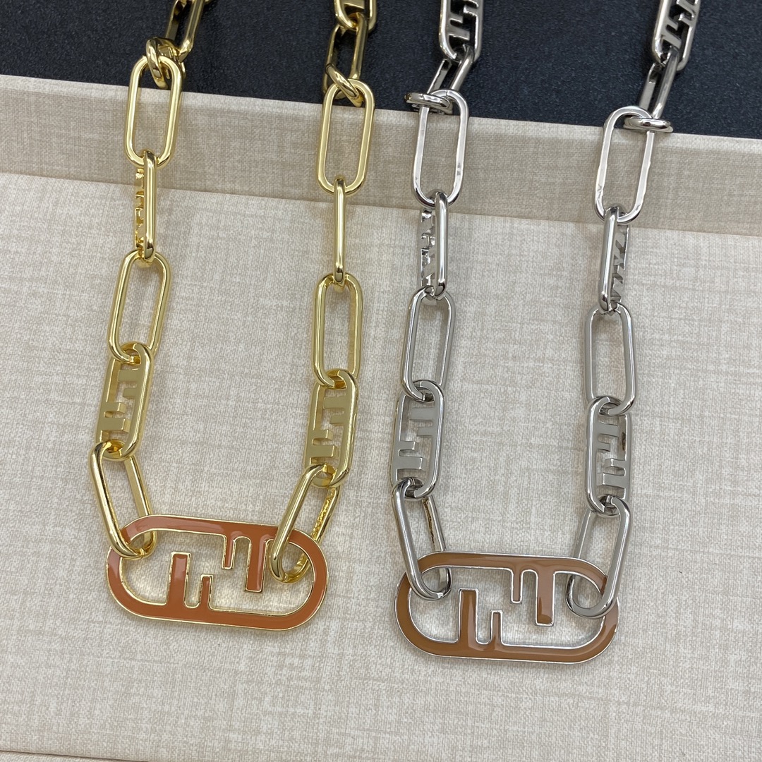 [TOP] FENDI FF Necklace - 2 Color