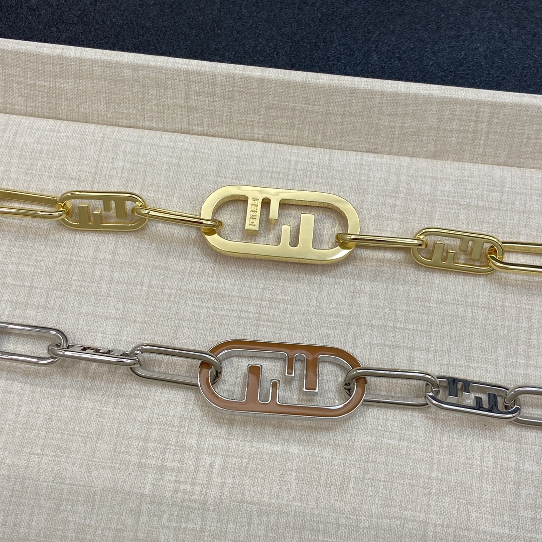 [TOP] FENDI FF Necklace - 2 Color