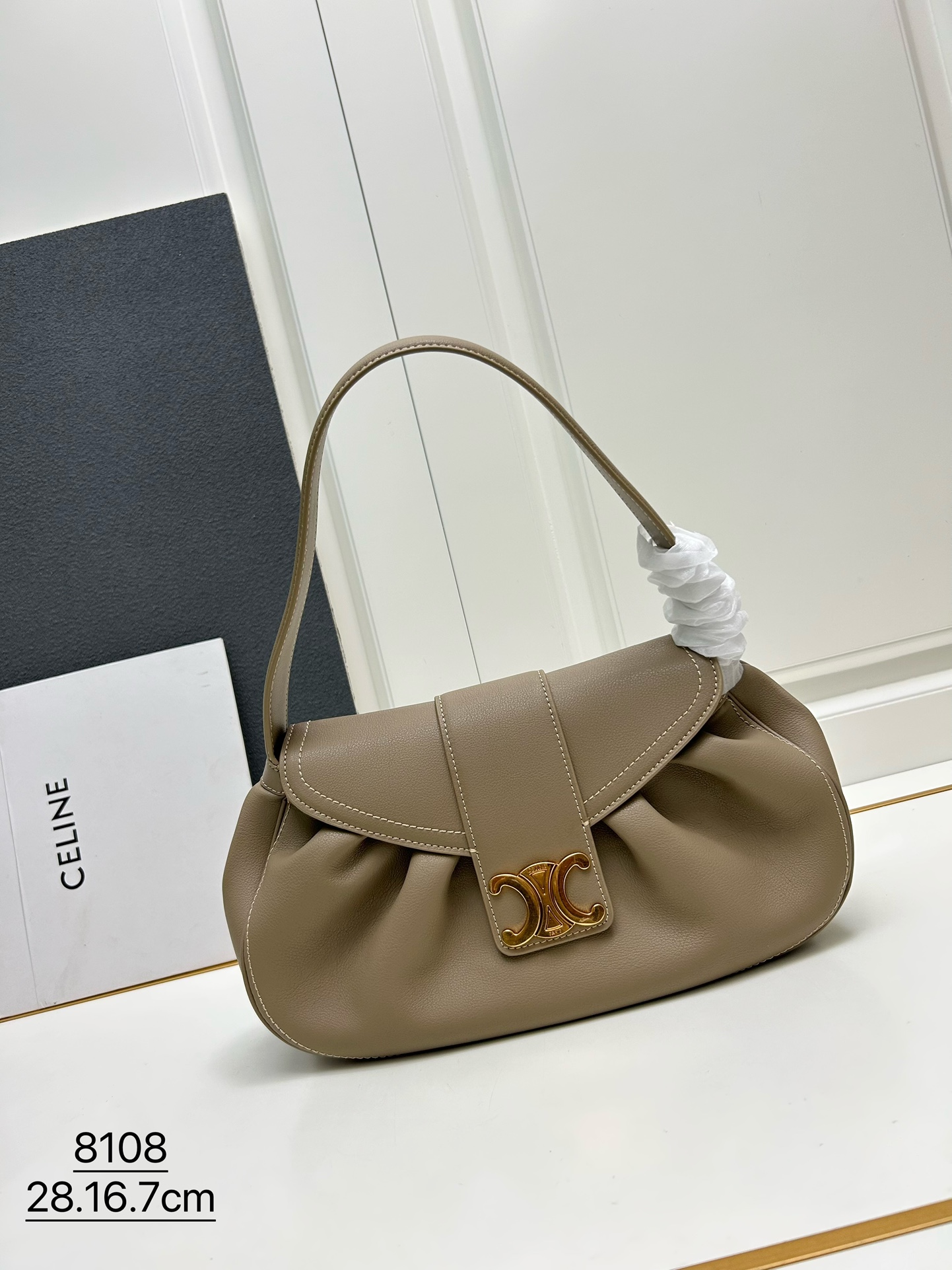 [TOP] CELINE Polly Underarm Bag 33x19x9cm - 5 Color