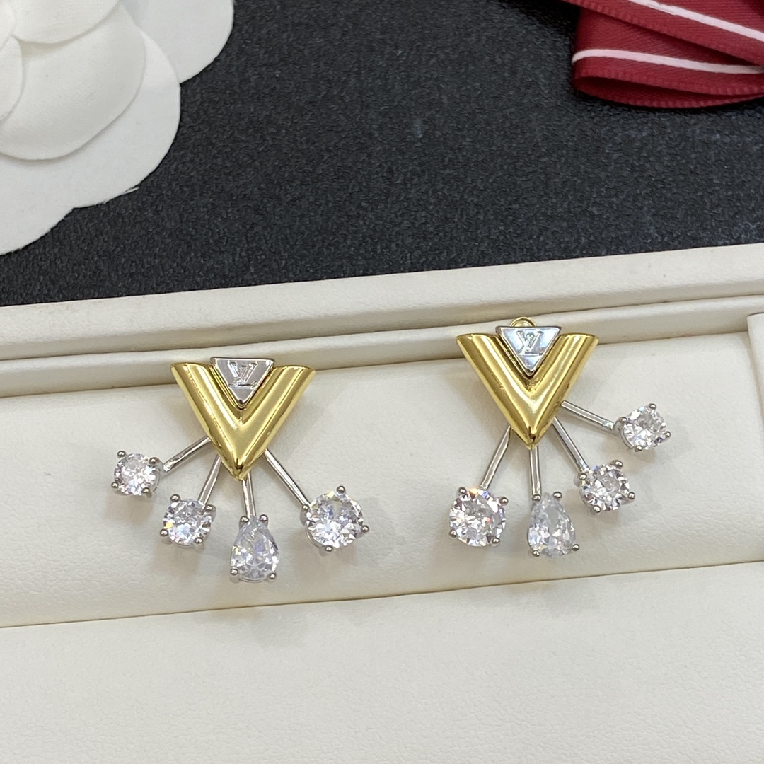 [TOP] Louis Vuitton LV Earrings - 2 Color