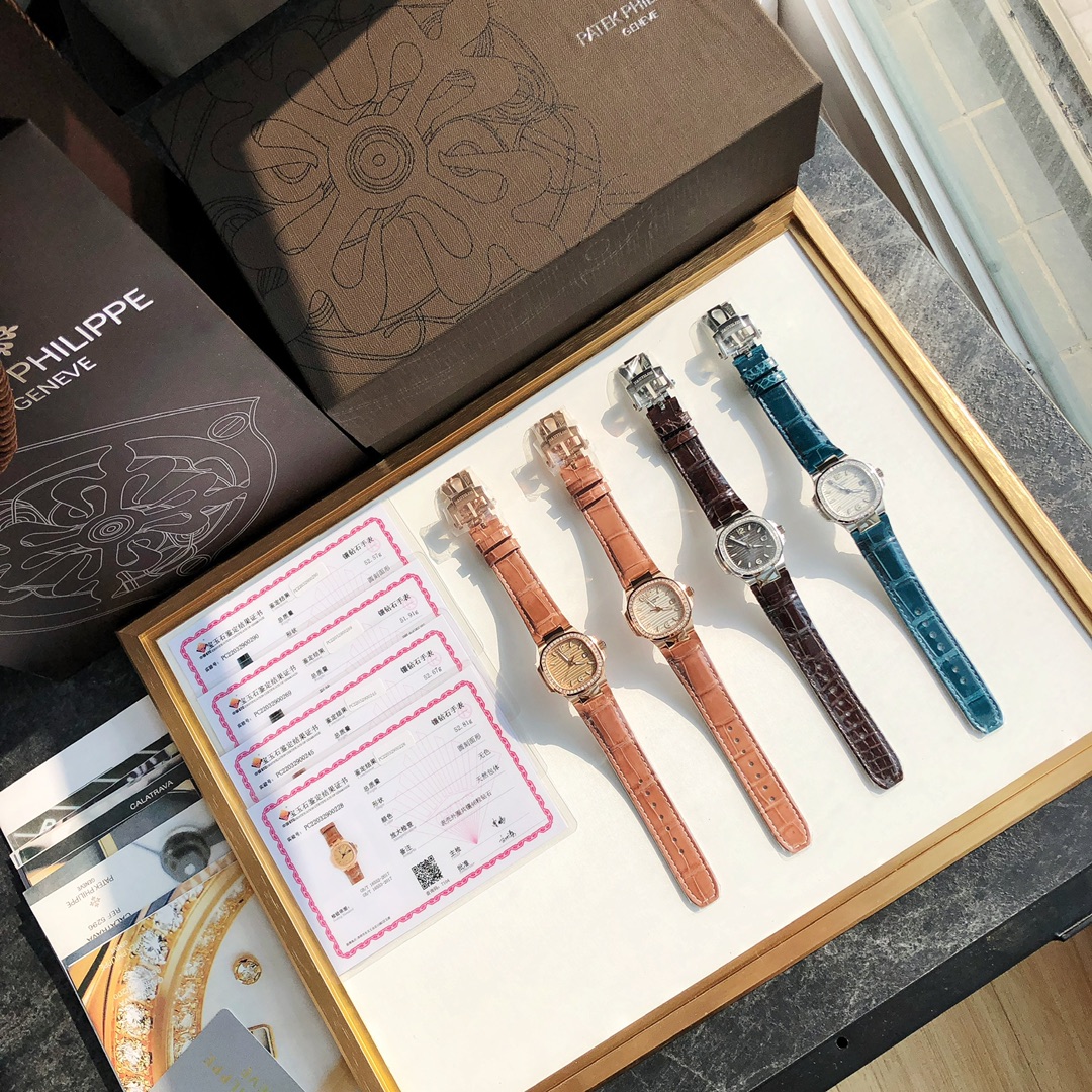 [TOP] Patek Philippe 7010R Watch 32mm-4 Colors