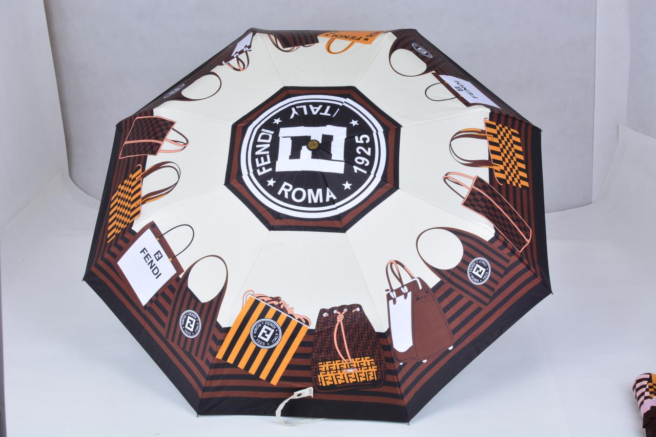 [TOP] FENDI Printed Umbrella - 2 Color