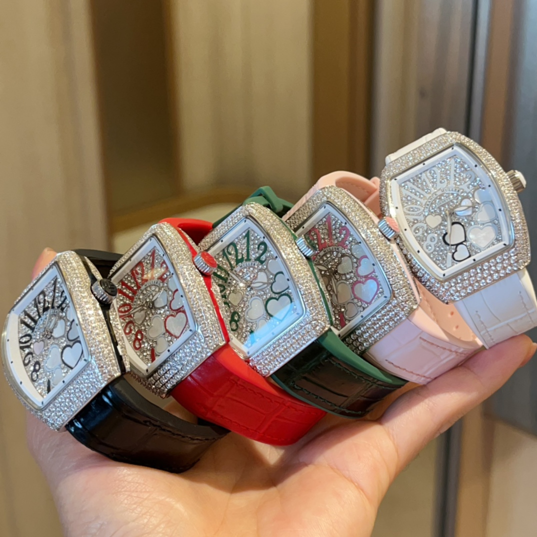 [TOP] Franck Muller V32 Women's Watch 32mm*42mm-6 Colors