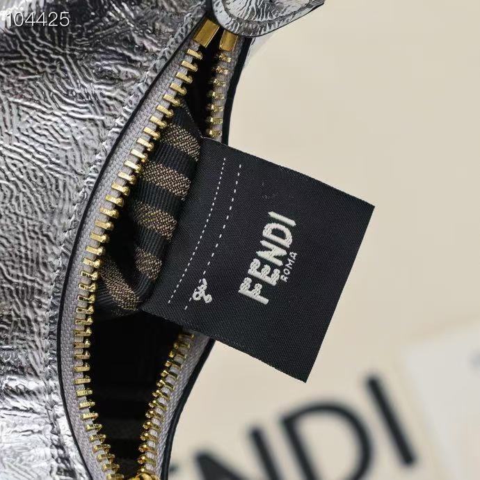 [TOP] FENDI FENDIgraphy Mini Bag - Silver