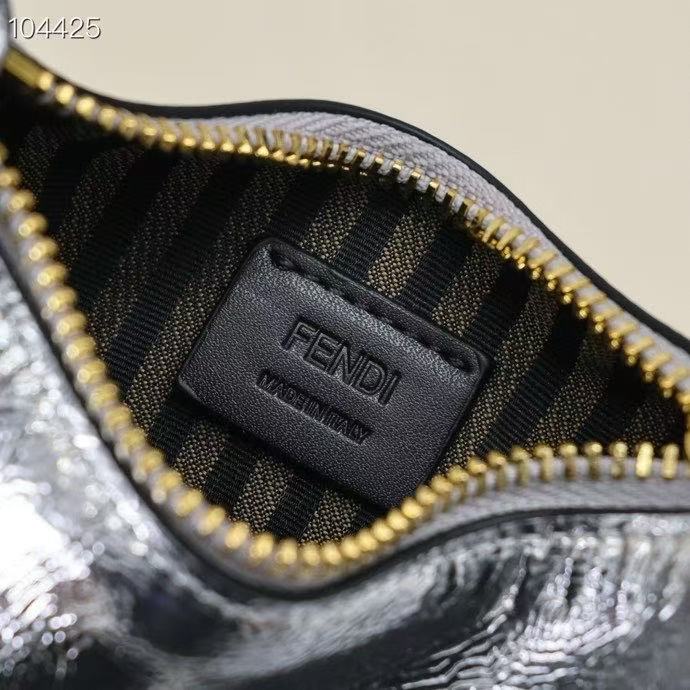 [TOP] FENDI FENDIgraphy Mini Bag - Silver