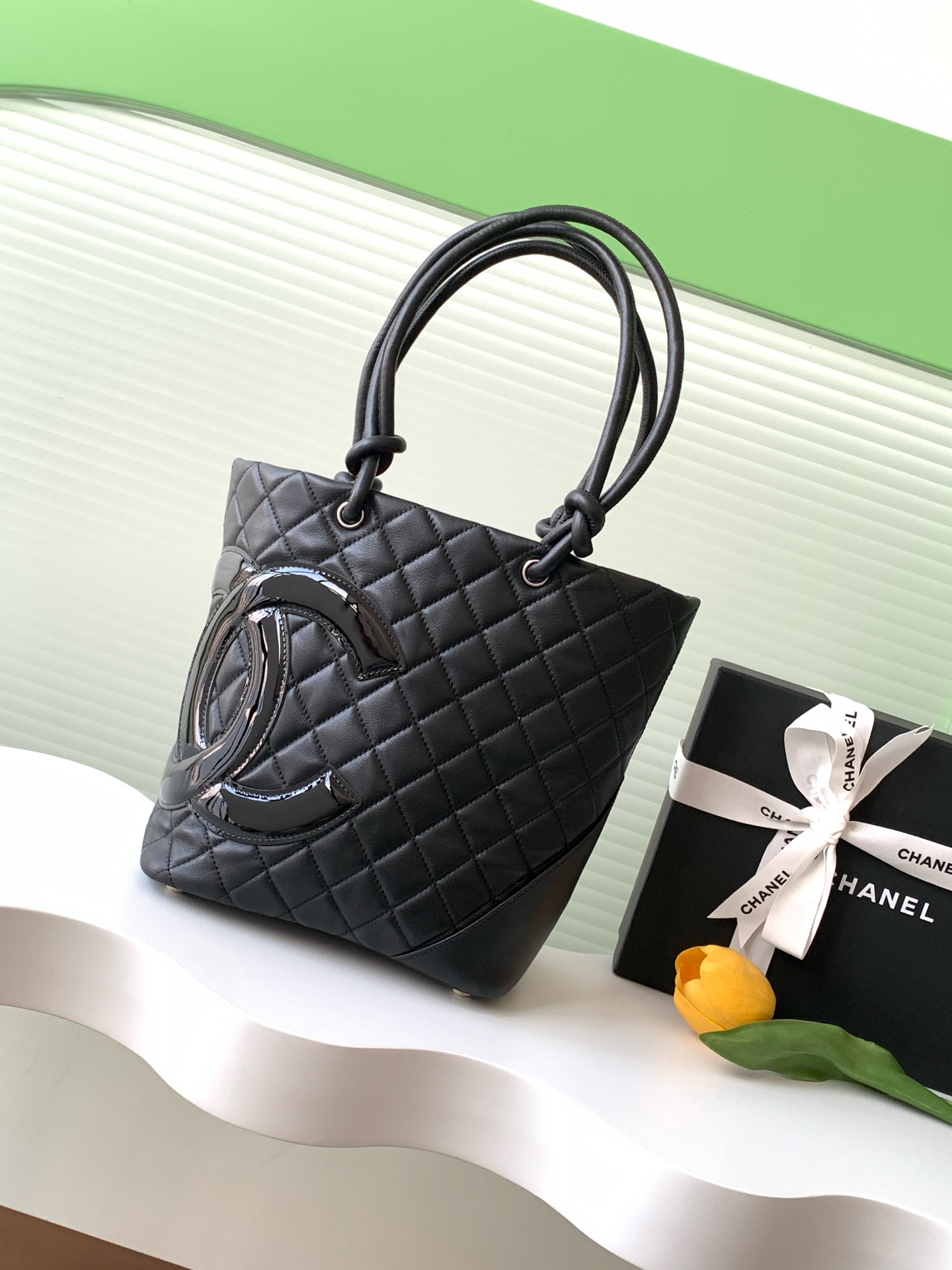 [TOP] CHANEL Cambon Bag 20x16x7cm/30x25x15cm - 5 Color