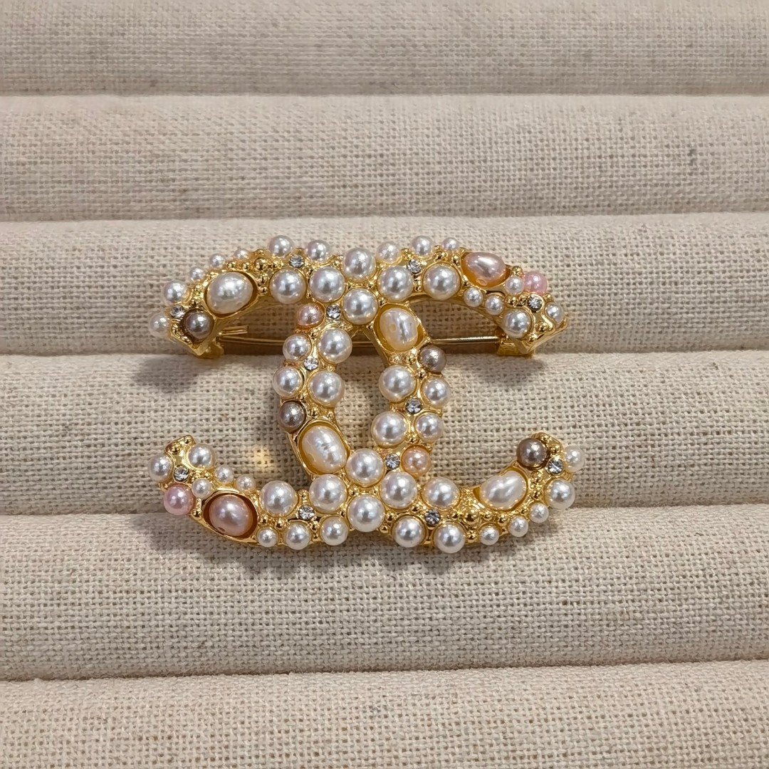 [TOP] CHANEL Brooch - Gold - 711 Luxury