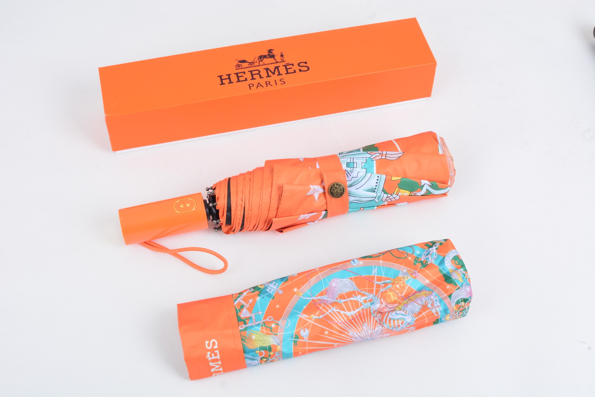[TOP] HERMES Horse Umbrella - 2 Colors