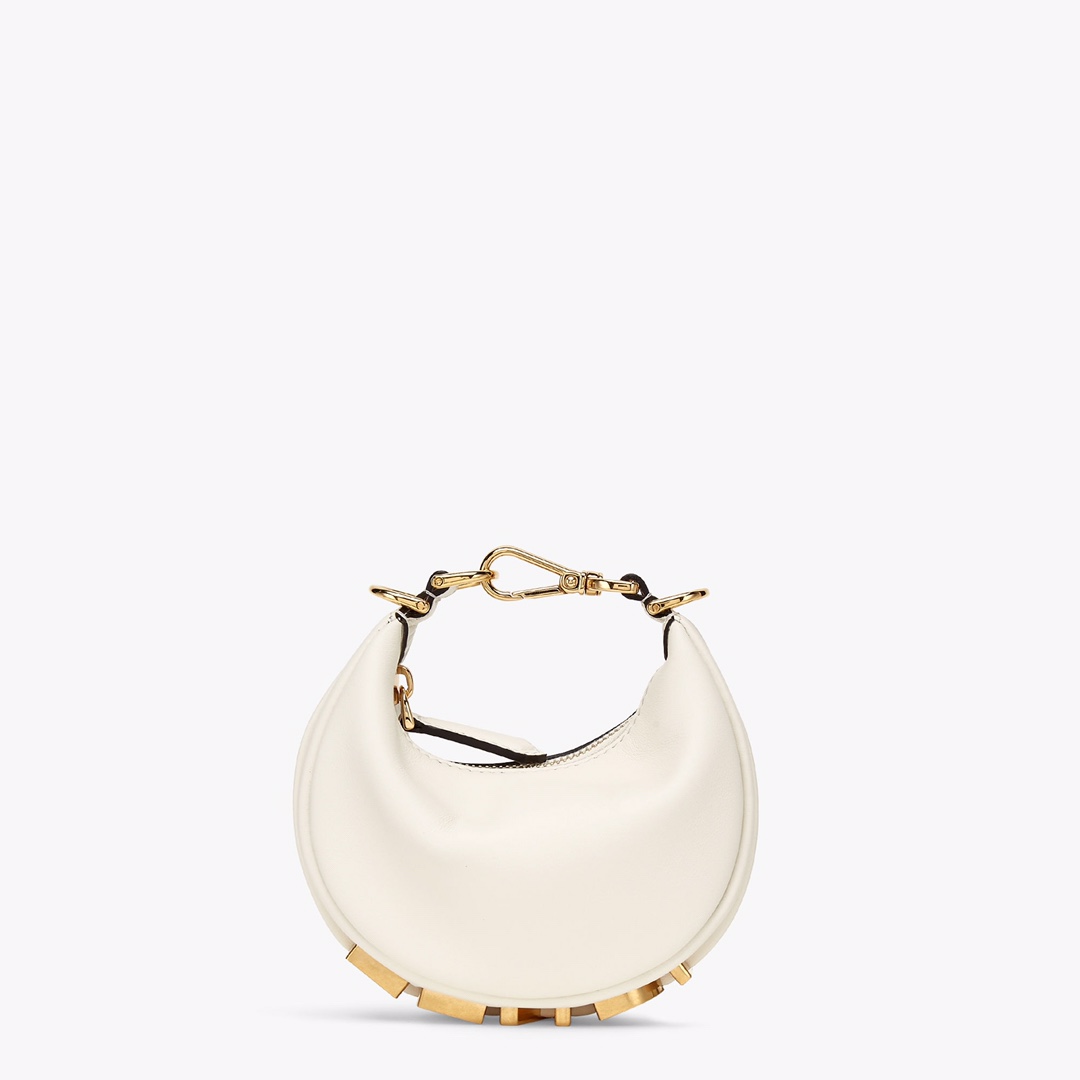 [TOP] FENDI Graphy Bag 5×16.5×14cm - White