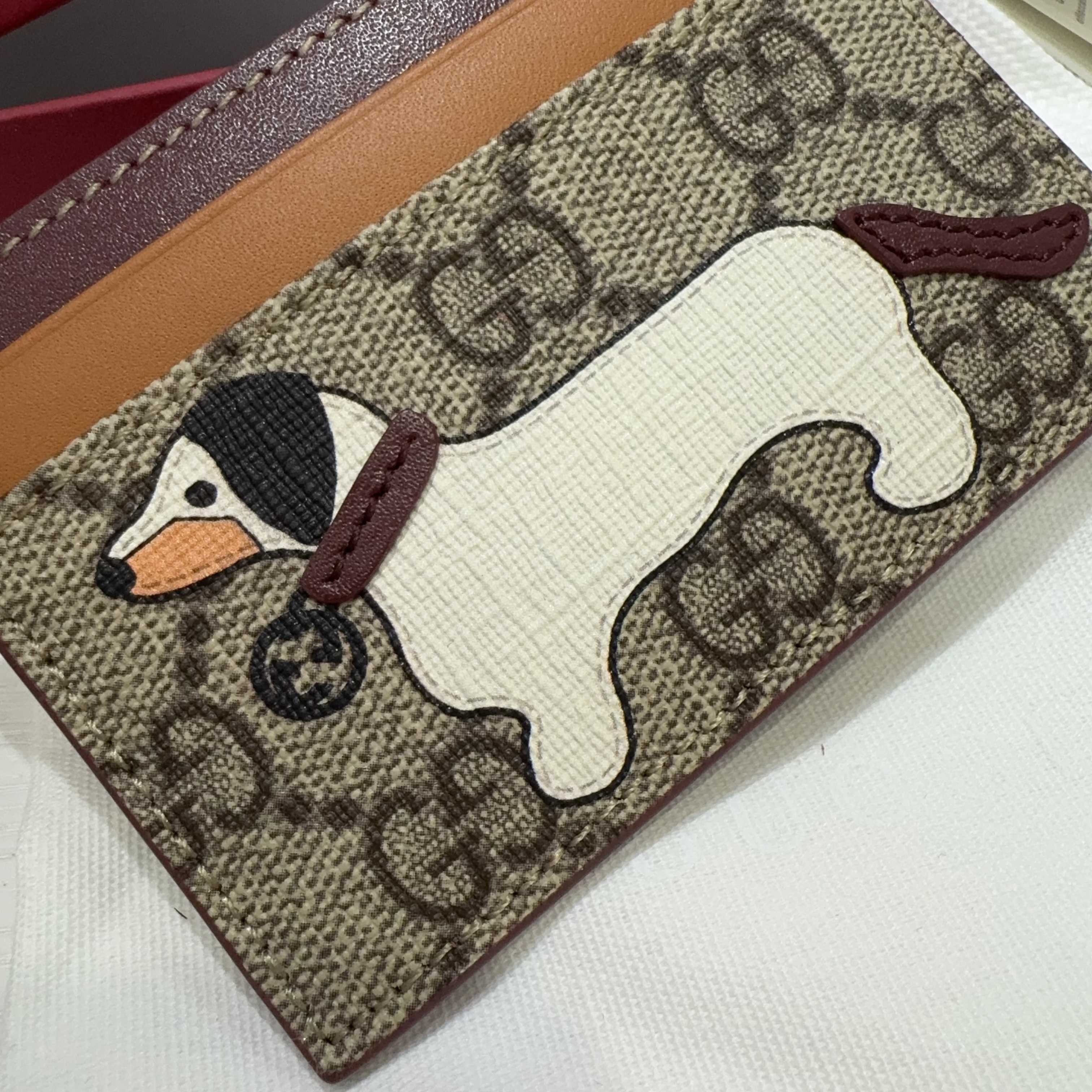 [TOP] GUCCI Card Bag10 x 7cm - GHW