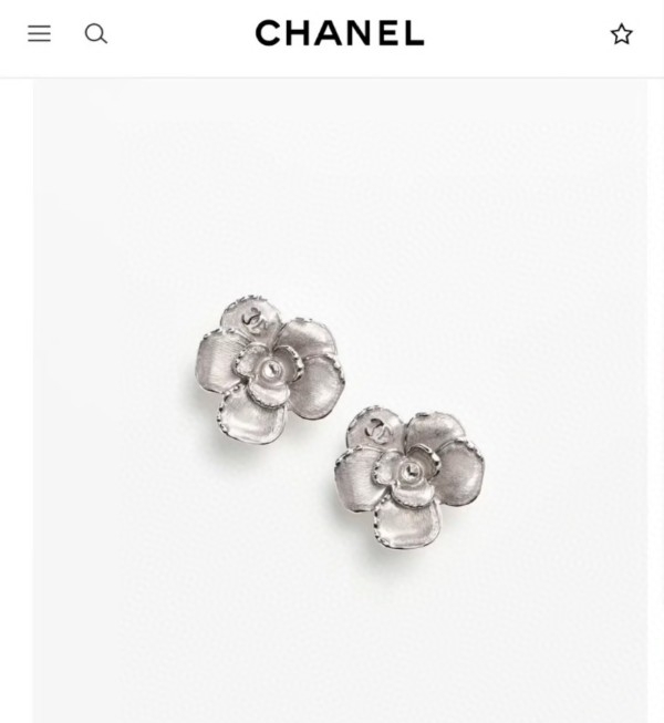 [TOP] CHANEL Earrings - Light Purple