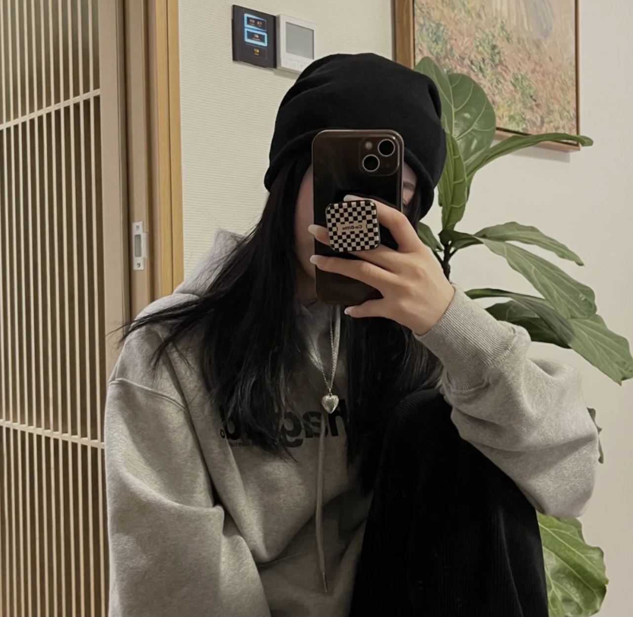 [TOP] GUCCI Heart Necklace - Sliver