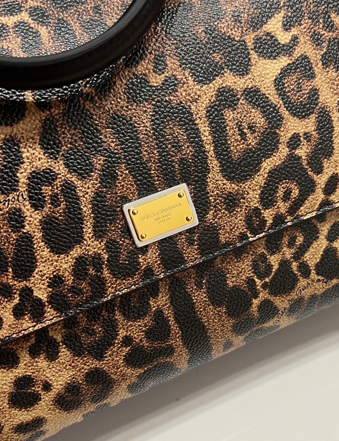 [TOP] Dolce & Gabbana D&G Sicily Bag 3 Sizes - Leopard
