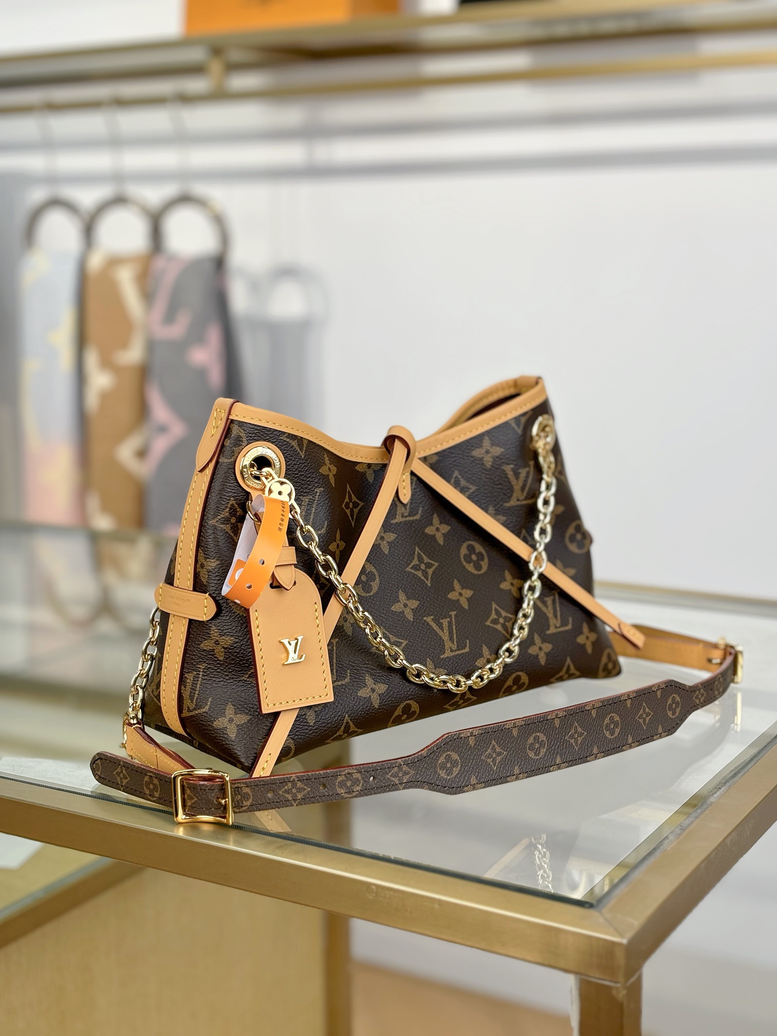 [TOP] Louis Vuitton LV Carryall Bag BB 26x17x10cm - Monogram&GHW