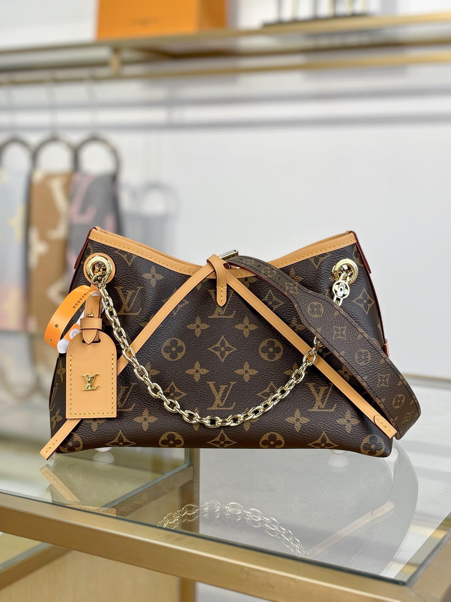 [TOP] Louis Vuitton LV Carryall Bag BB 26x17x10cm - Monogram&GHW