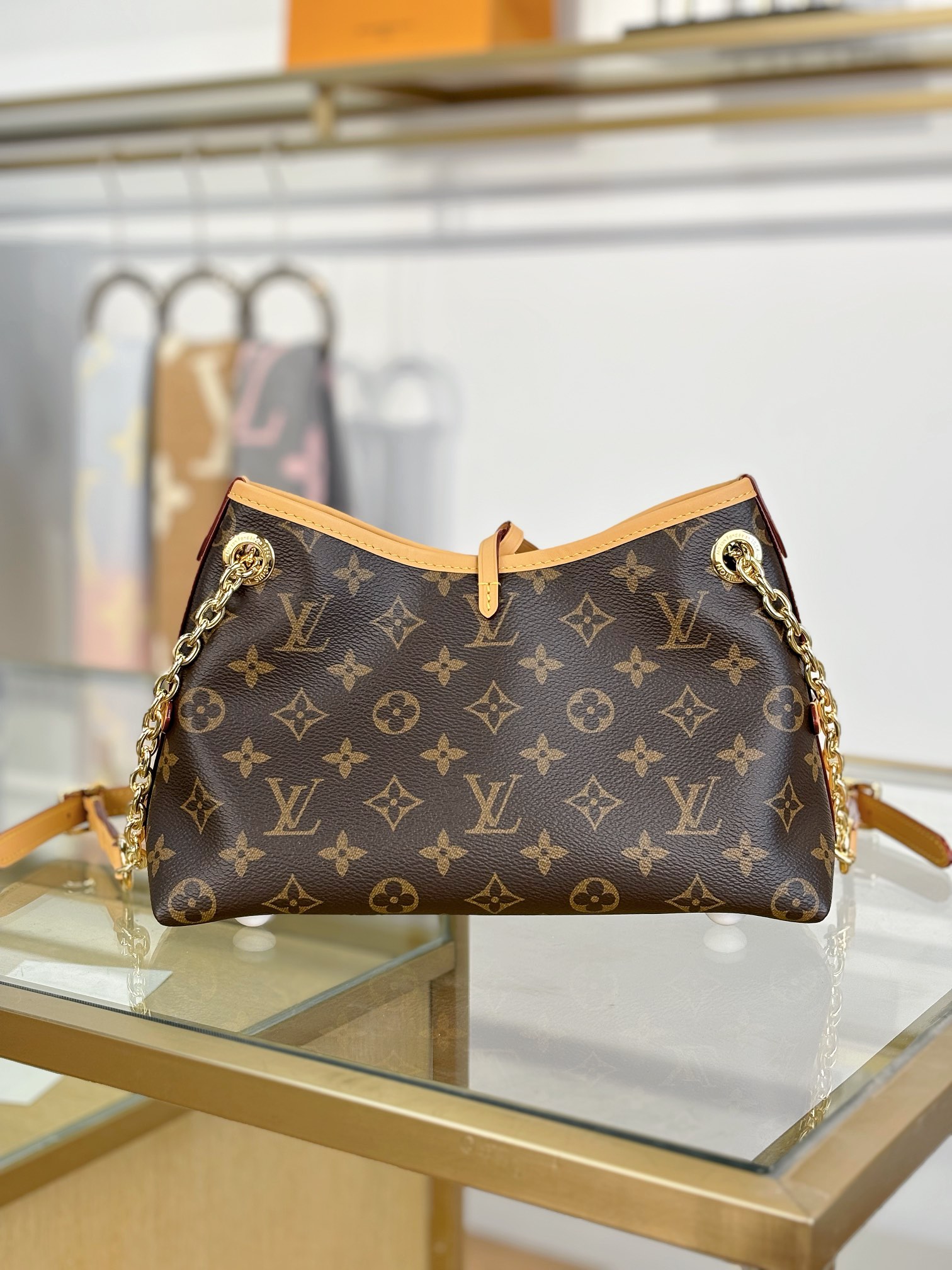 [TOP] Louis Vuitton LV Carryall Bag BB 26x17x10cm - Monogram&GHW