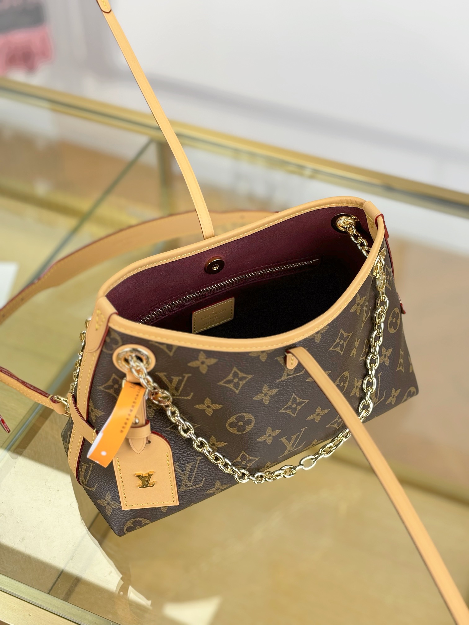 [TOP] Louis Vuitton LV Carryall Bag BB 26x17x10cm - Monogram&GHW