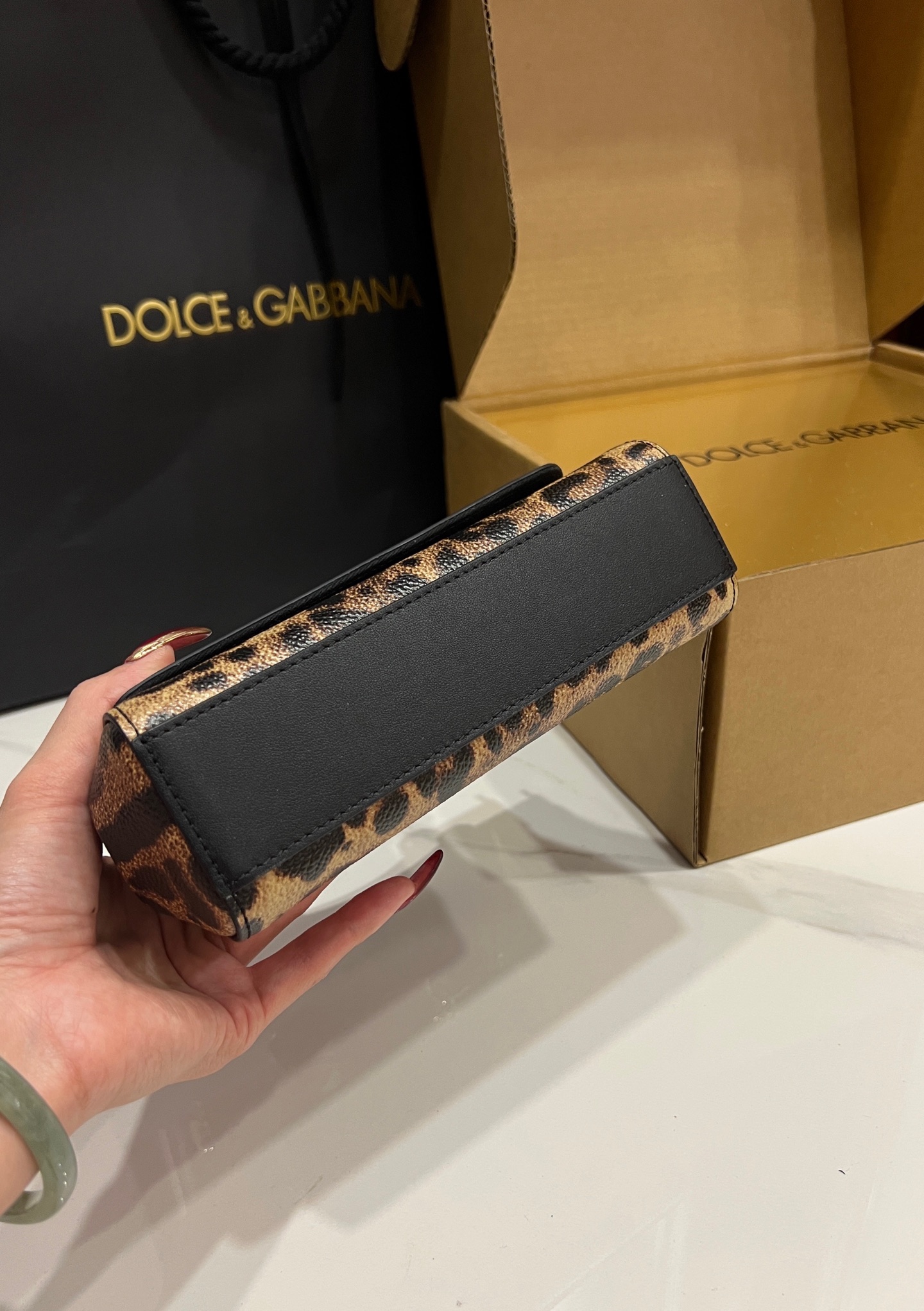 [TOP] Dolce & Gabbana D&G Sicily Bag 3 Sizes - Leopard
