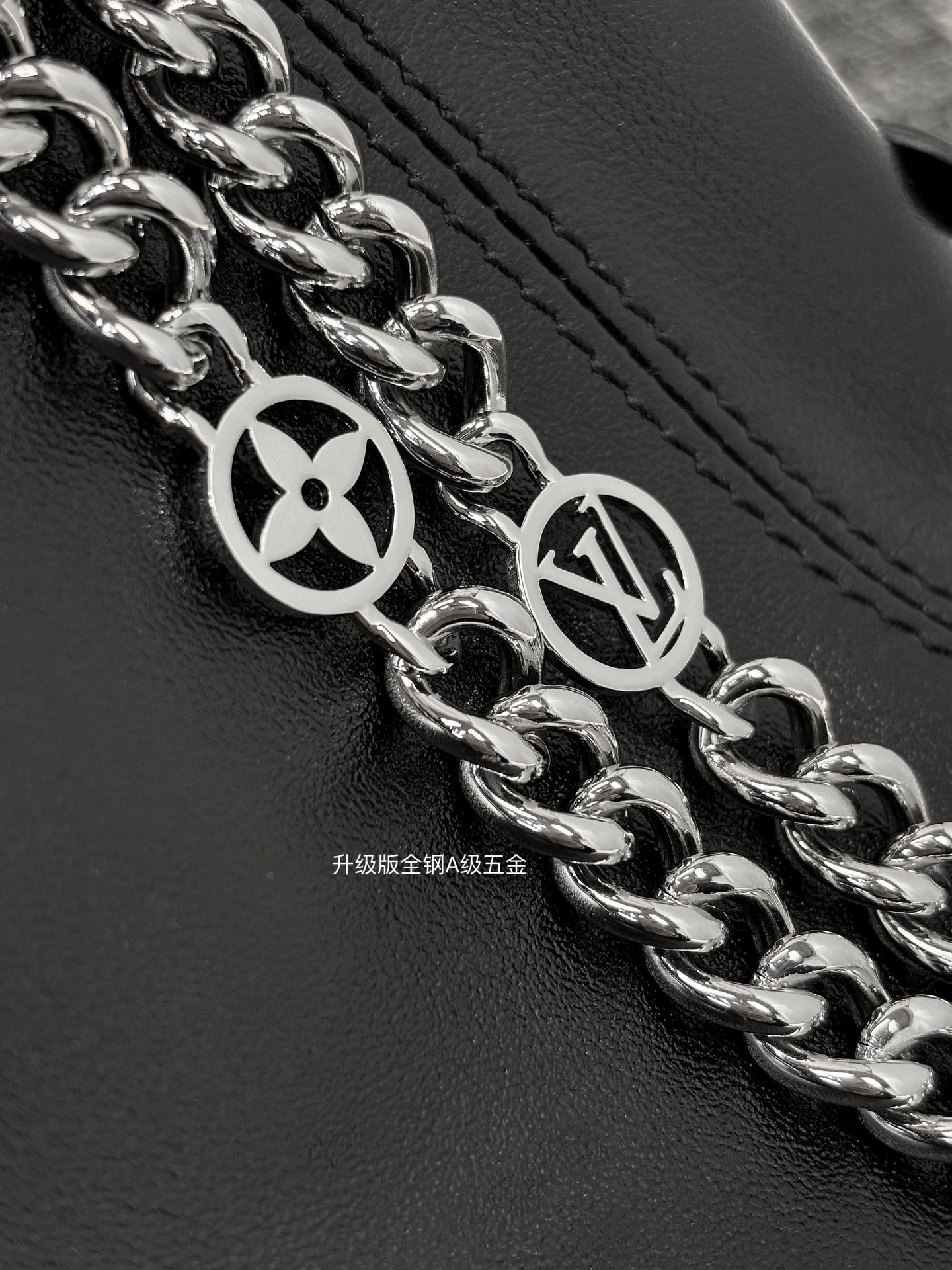 [TOP] Louis Vuitton LV Carryall Bag BB 26x17x10cm - Black&SHW