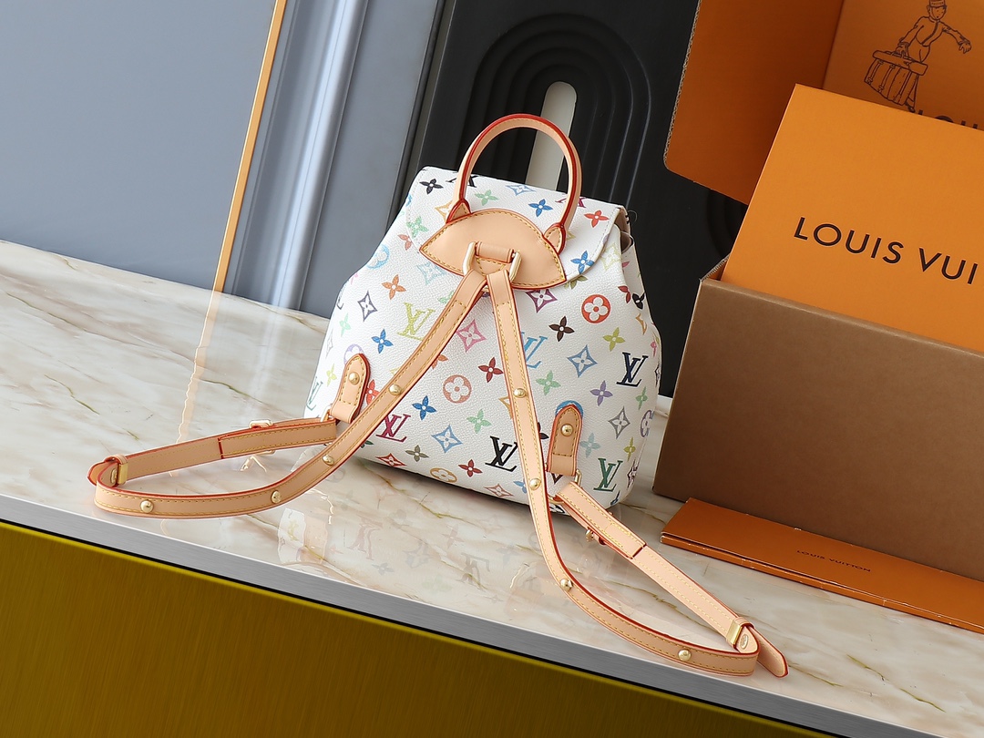 [TOP] Louis Vuitton LV Venice Backpack 24.0 x 26.0 x 7.0 cm  - White