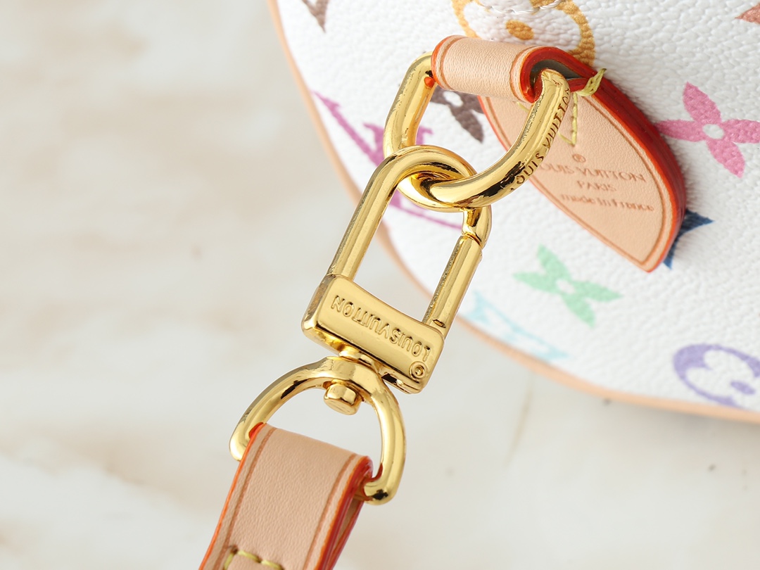 [TOP] Louis Vuitton LV Speedy Bandouliere 20 Bag 20.5x13.5x12.0 cm  - White