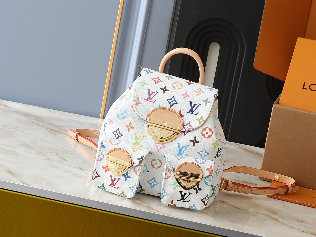 [TOP] Louis Vuitton LV Venice Backpack 24.0 x 26.0 x 7.0 cm  - White