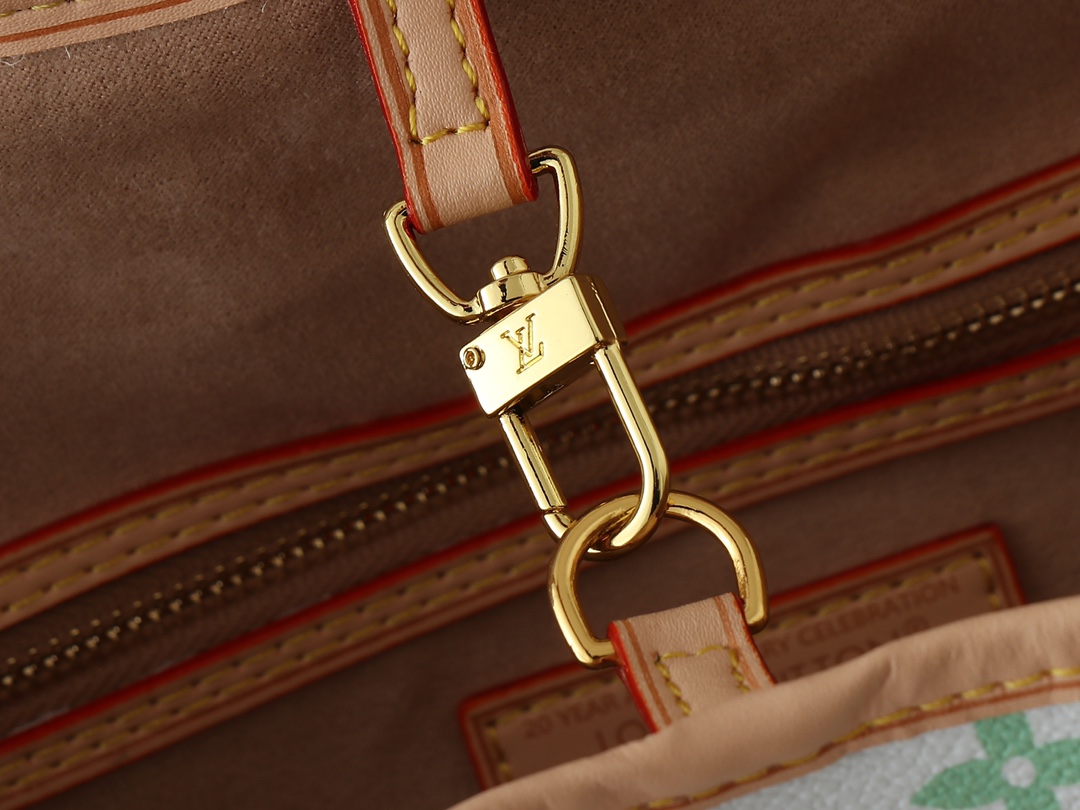 [TOP] Louis Vuitton LV Neverful Bag 31x28x14cm - White