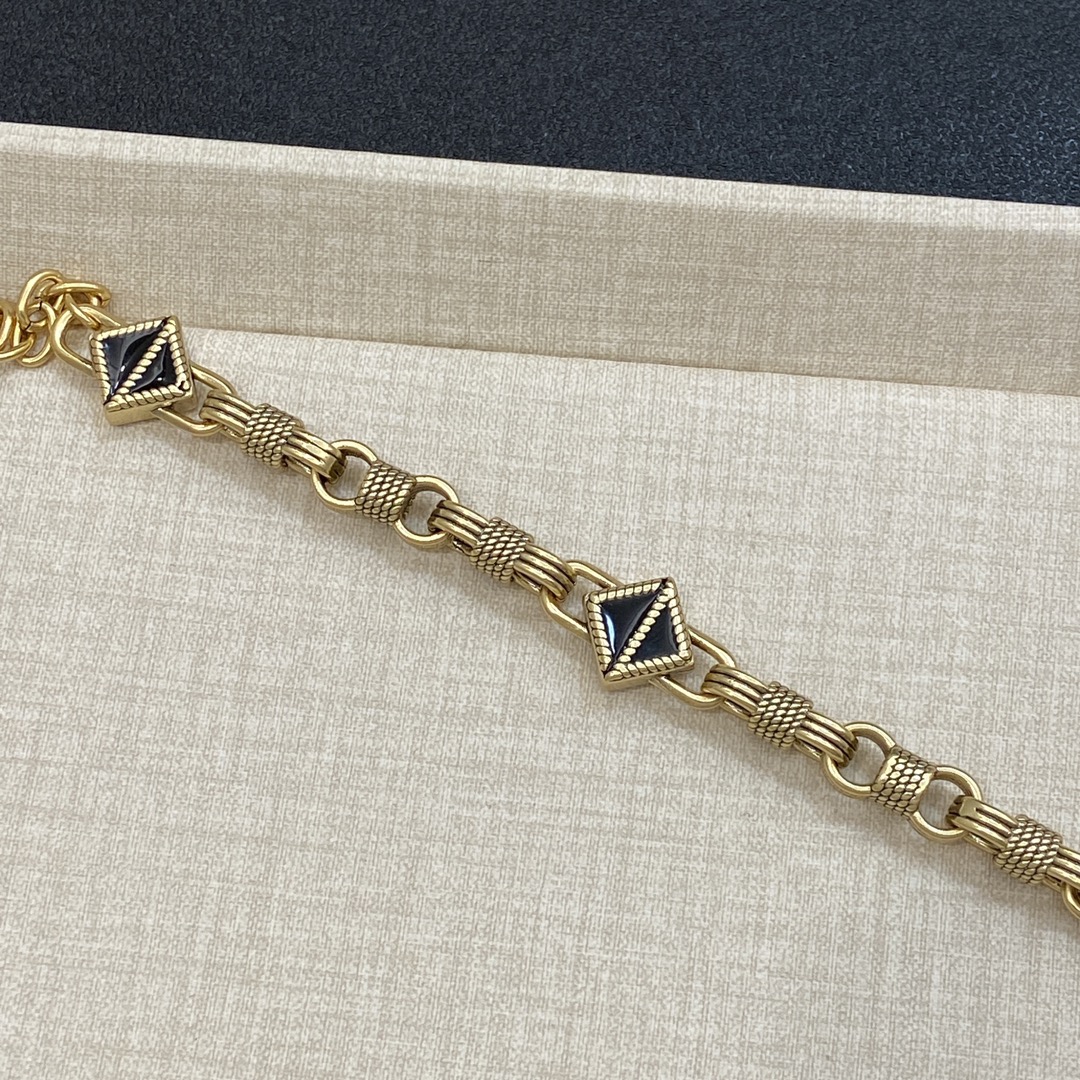 [TOP] Christian Dior CD  Bracelet - Gold
