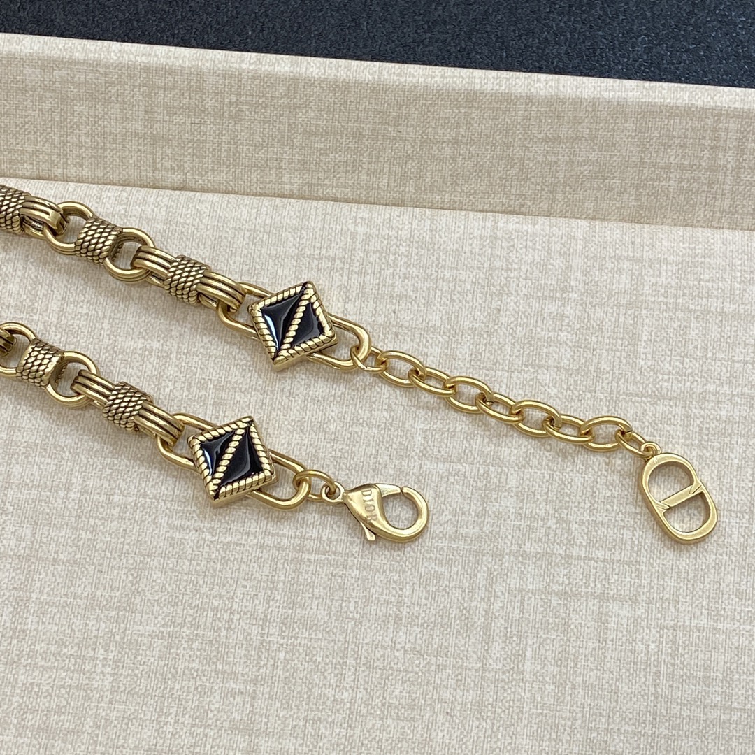 [TOP] Christian Dior CD  Bracelet - Gold