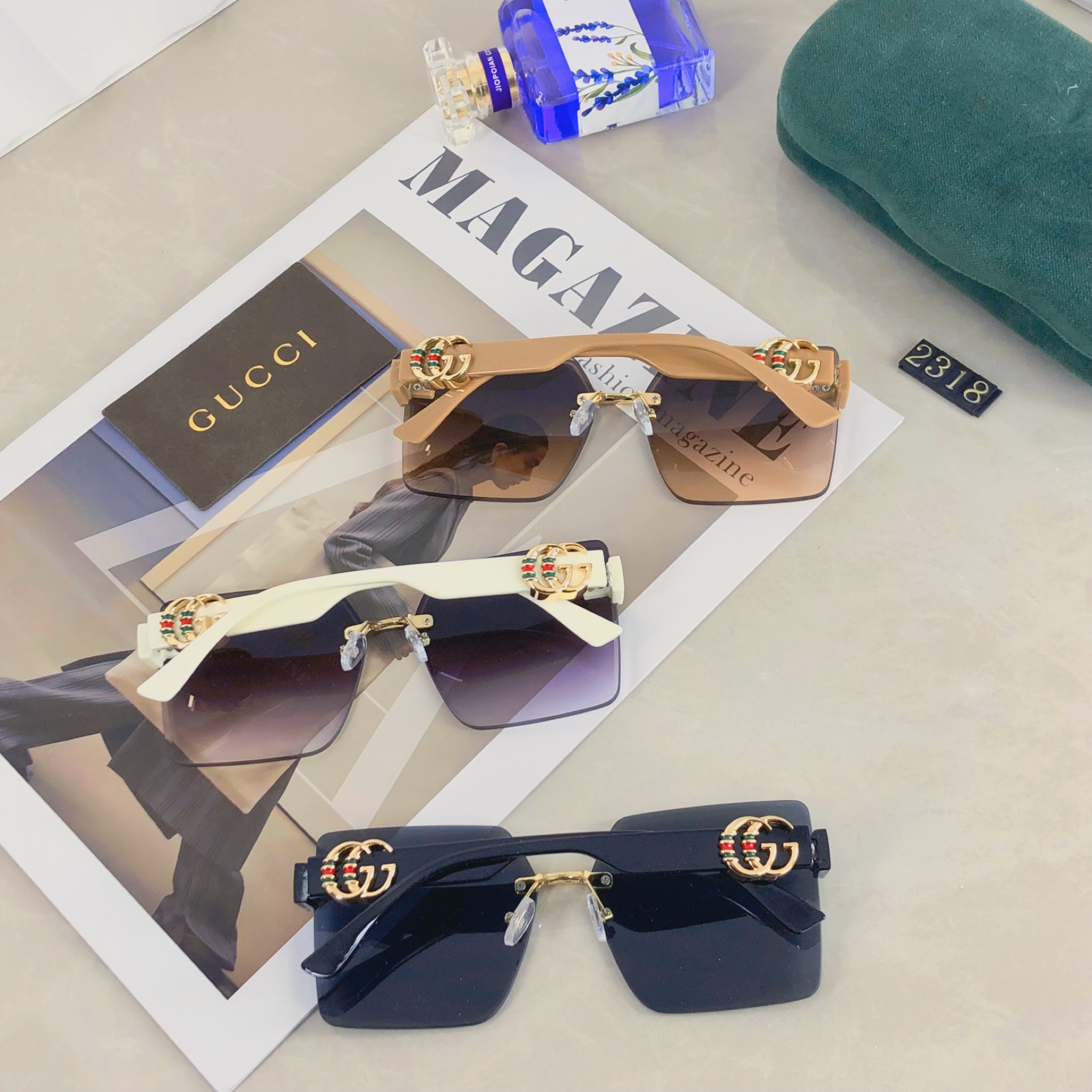 [TOP] GUCCI Sunglasses - 3 Color