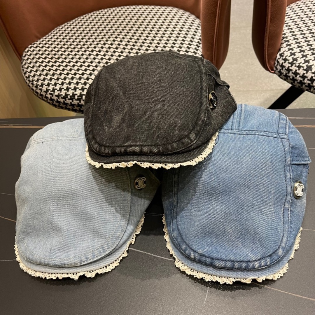 [TOP] CHANEL Beret - 3 Colors