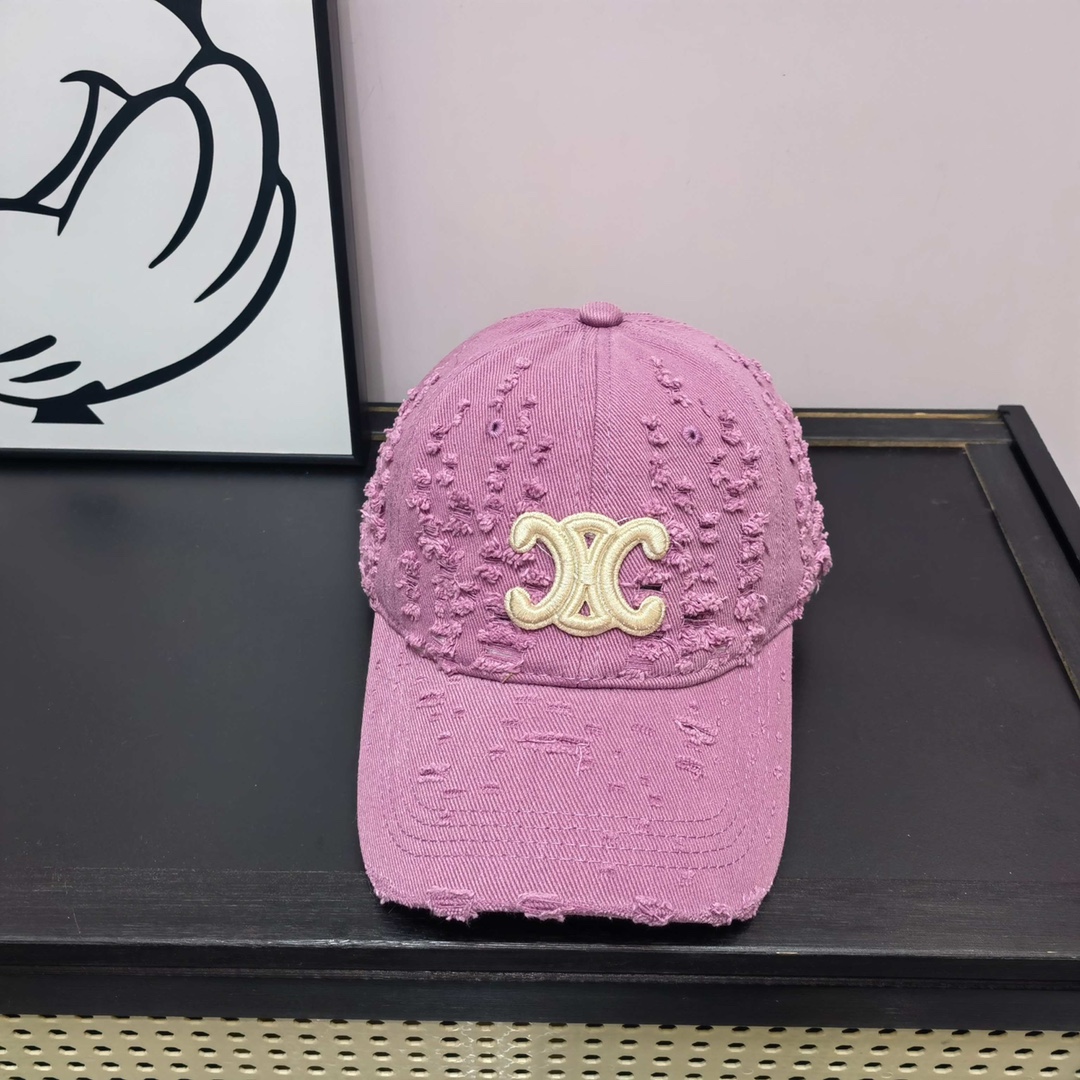 [TOP] CELINE New Baseball Cap - 6 Colour