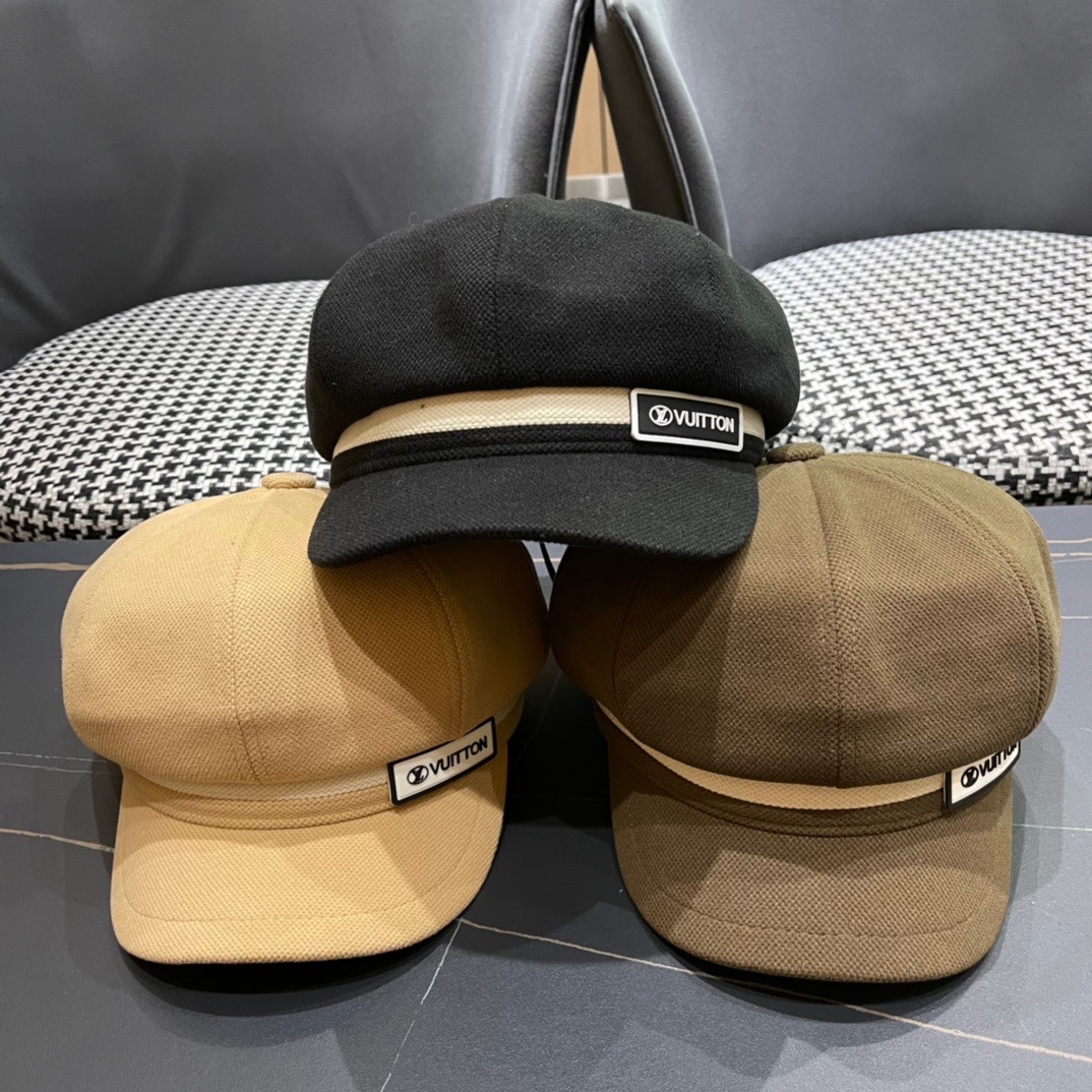 [TOP] Louis Vuitton LV Beret- 3 Colors