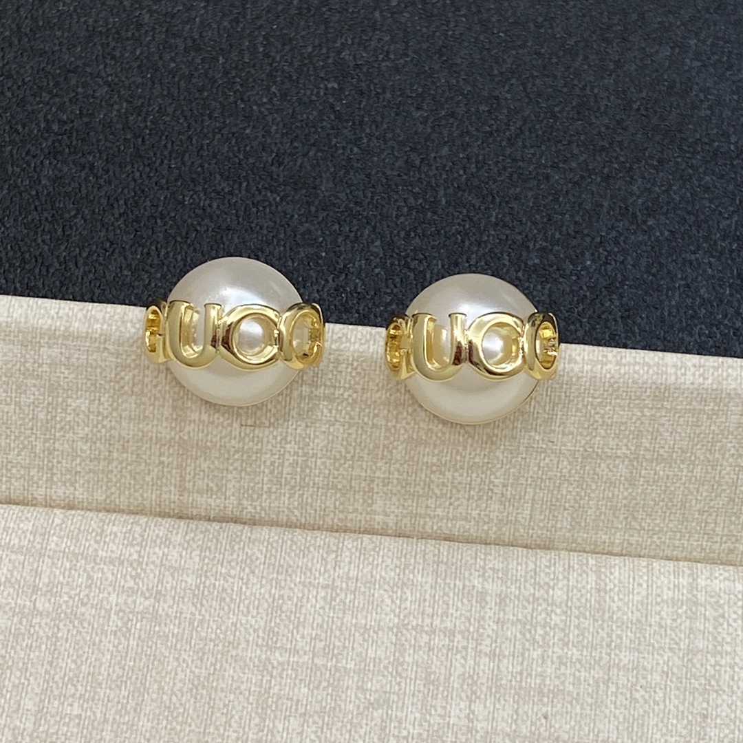 [TOP] GUCCI  Earrings - Gold