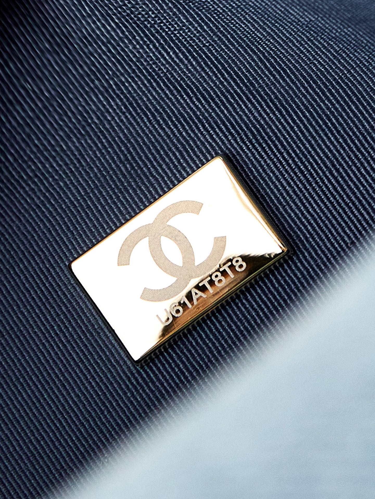 [TOP] CHANEL 24s Saddle Bag 16.5*23.5*5.5 - Denim