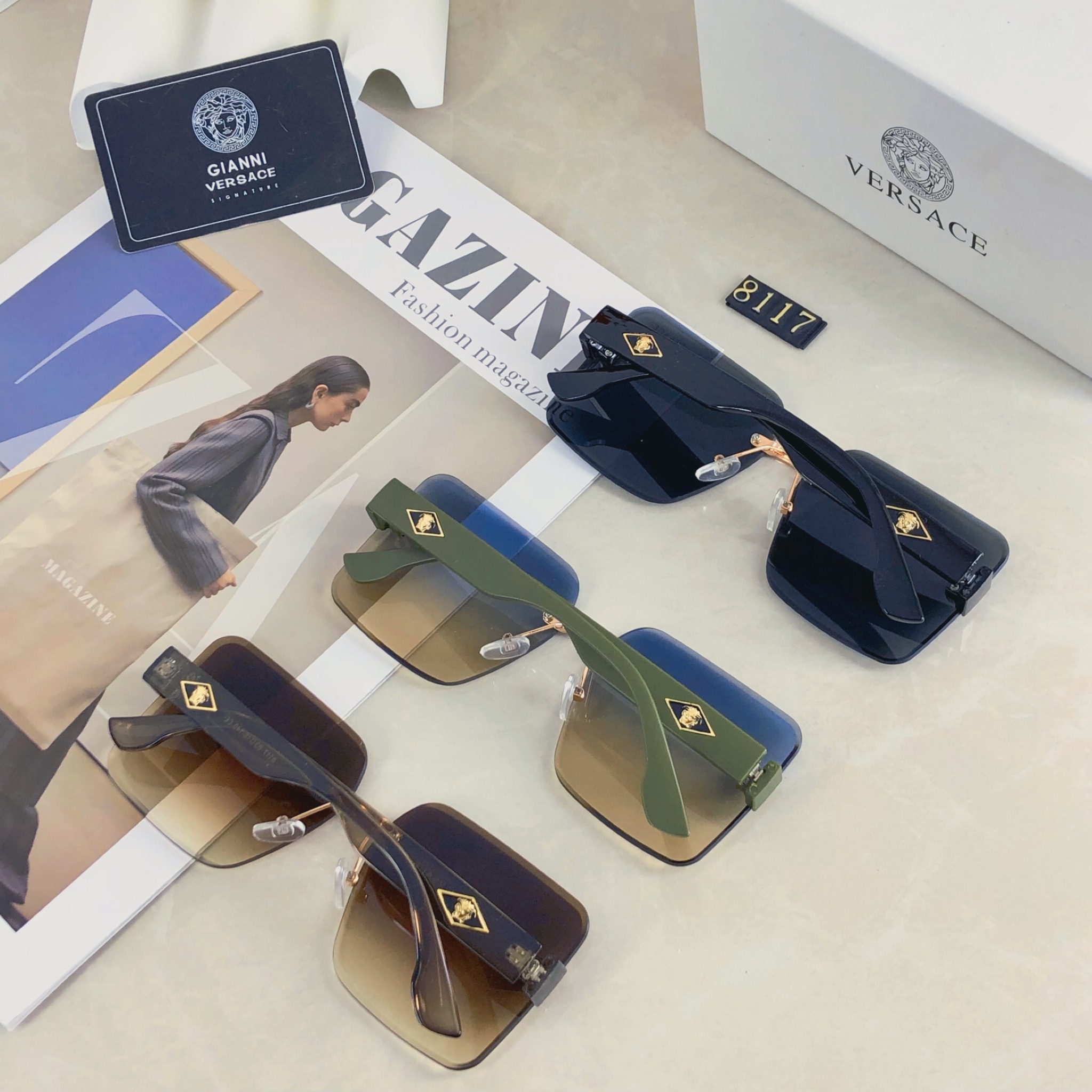 [TOP] VERSACE Sunglasses - 3 Colors