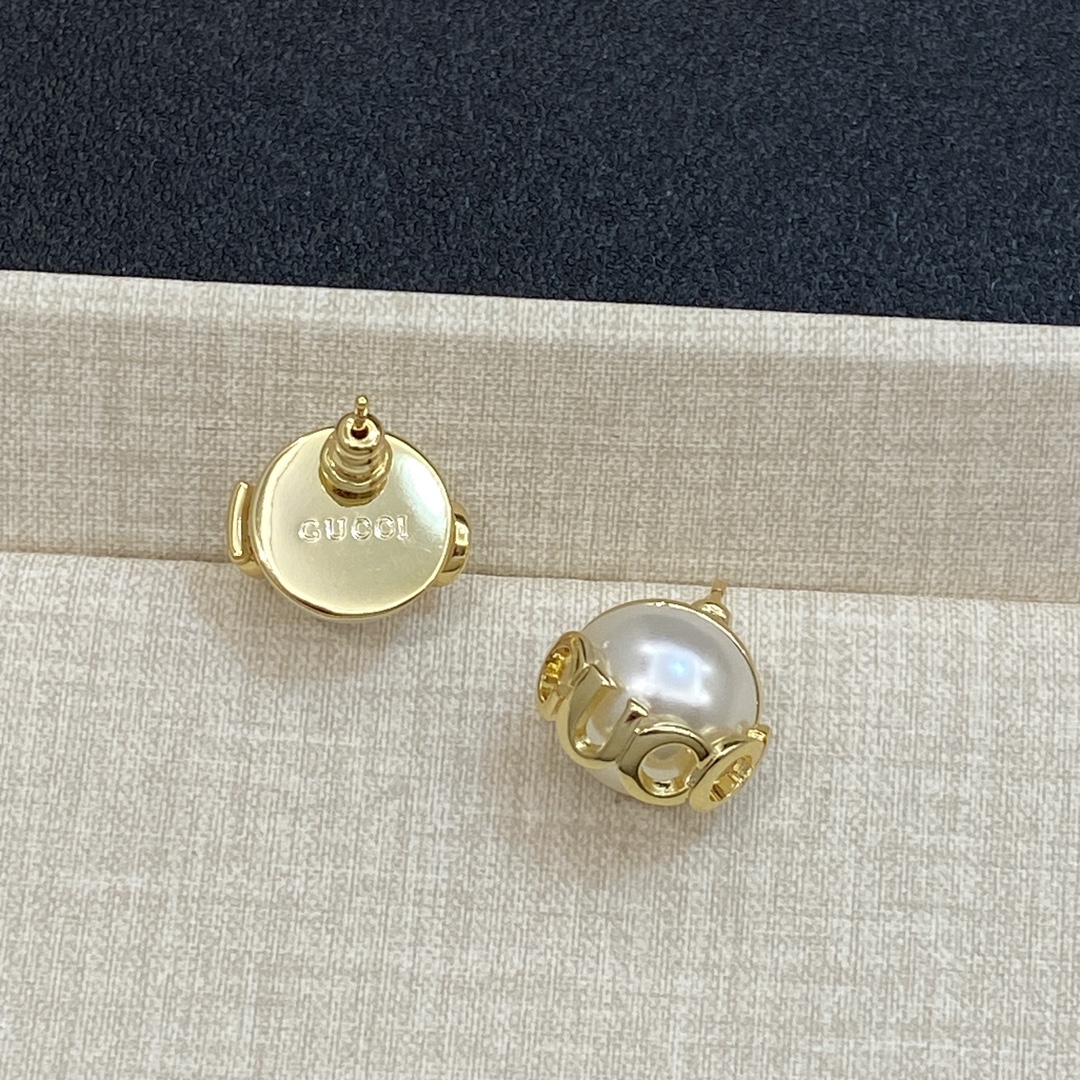 [TOP] GUCCI  Earrings - Gold