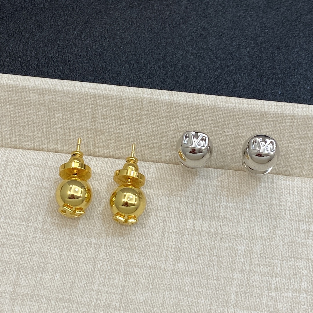 [TOP] VALENTINO Ball Earrings - 2 Color