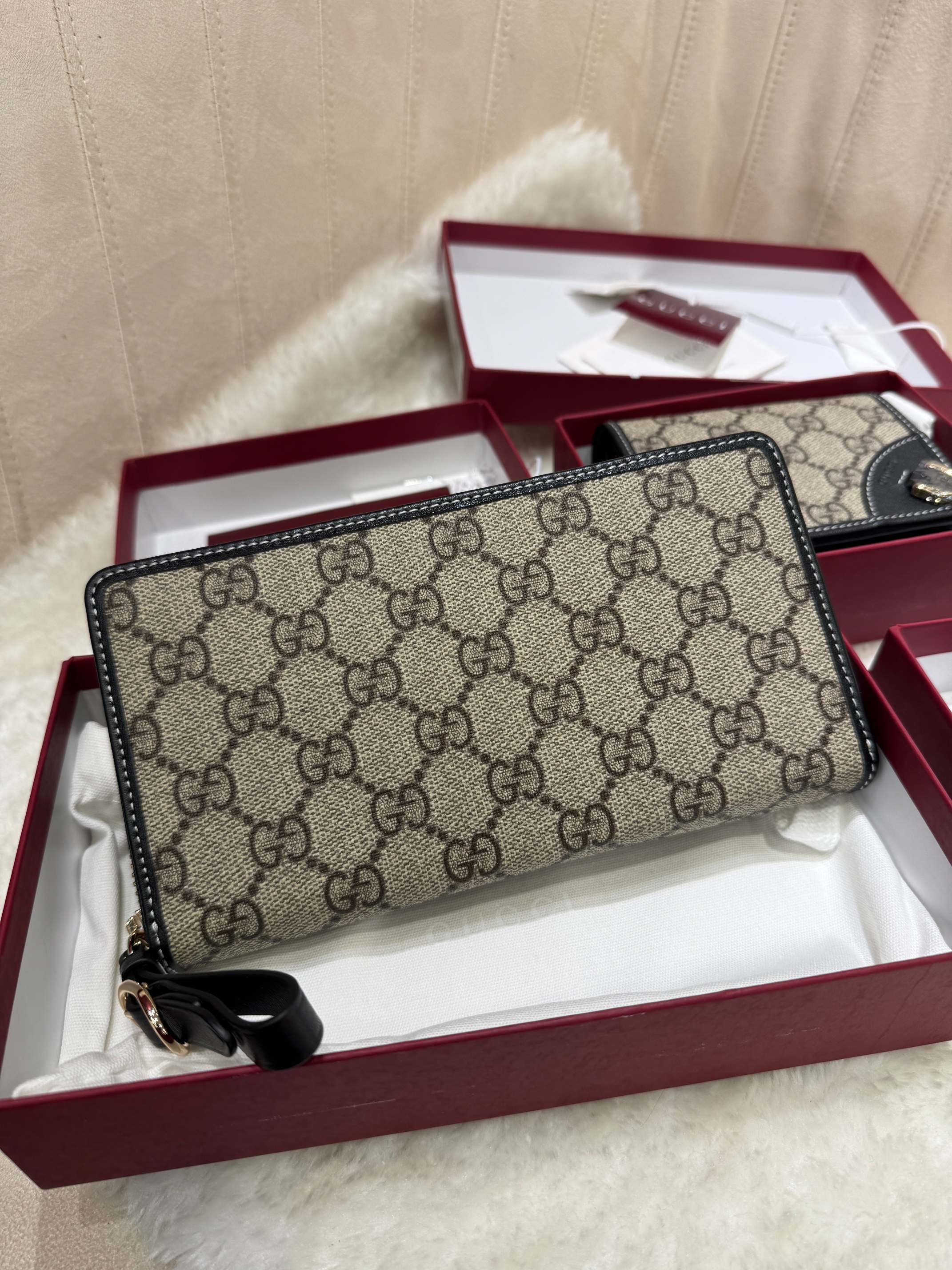 [TOP] GUCCI GG Single Pull Money Clip 19*10.5*2.5cm - Monogram