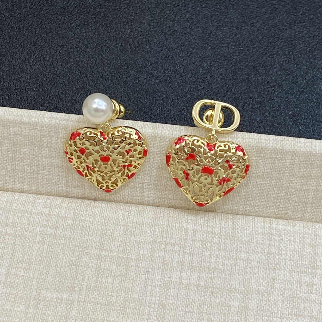 [TOP] Christian Dior Earrings - Gold