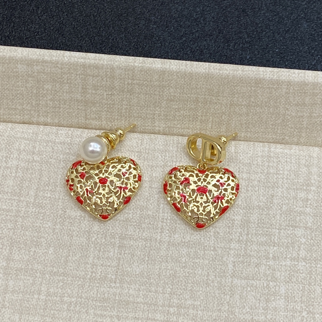 [TOP] Christian Dior Earrings - Gold