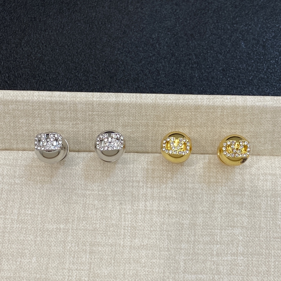 [TOP] VALENTINO Ball Earrings - 2 Color