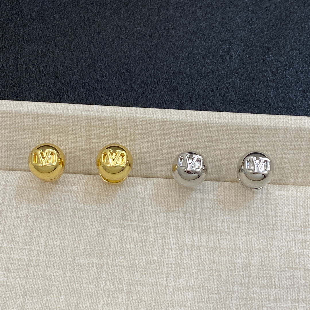 [TOP] VALENTINO Ball Earrings - 2 Color