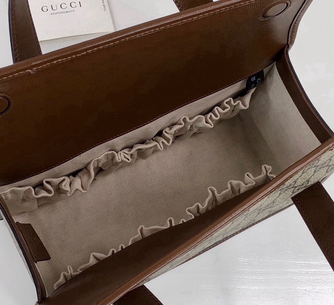 [TOP] GUCCI GG Horsebit 1955 Bag Handbags 27.5x17.5x11cm - Brown